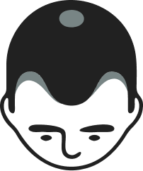 Moderate Hair loss